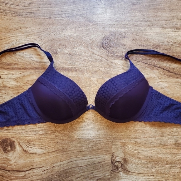 Aerie Charley Deep Purple Push-up Bra - Picture 5 of 9